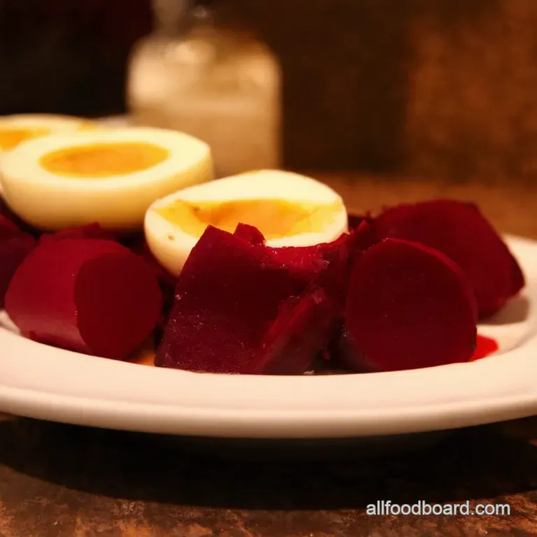 Proper Pickled Eggs Beets A Pub Lunch Classic presentation