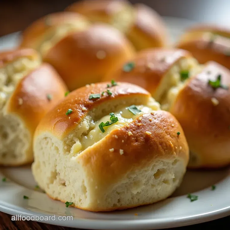Properly Fluffy Garlic Butter Bread Rolls The Ultimate Tear Share Side