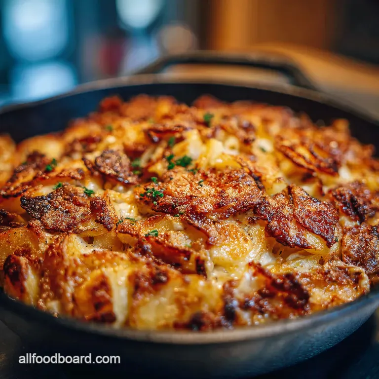 Pub Grub Heaven OnePan Meat Potato Skillet