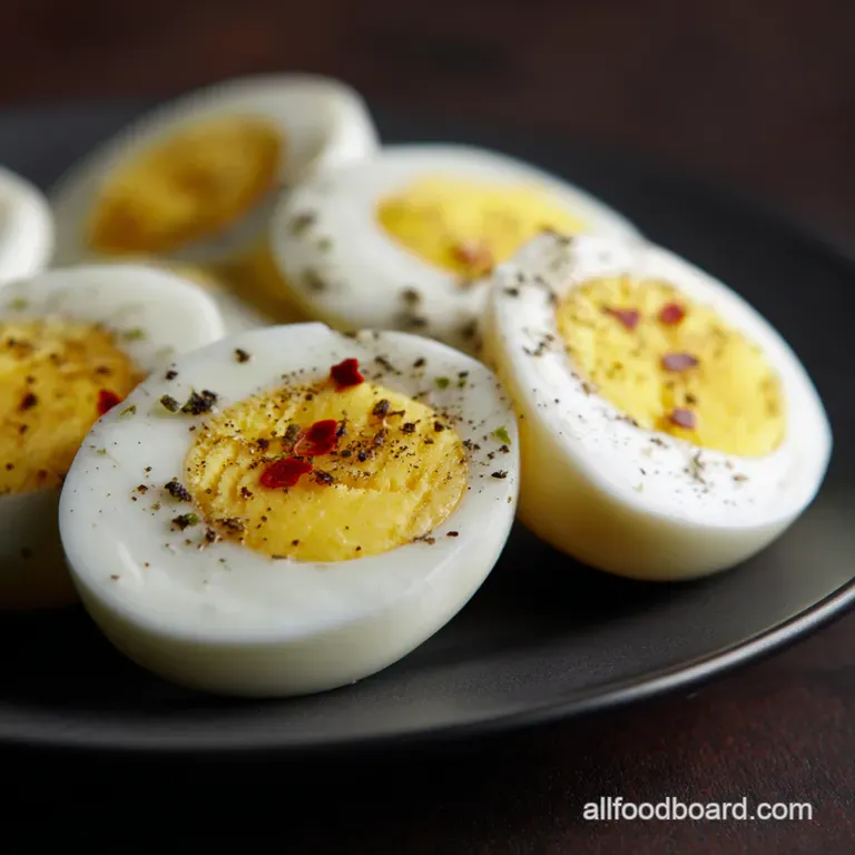 Pub Grub Pickled Eggs: A Pint-Perfect Snack presentation
