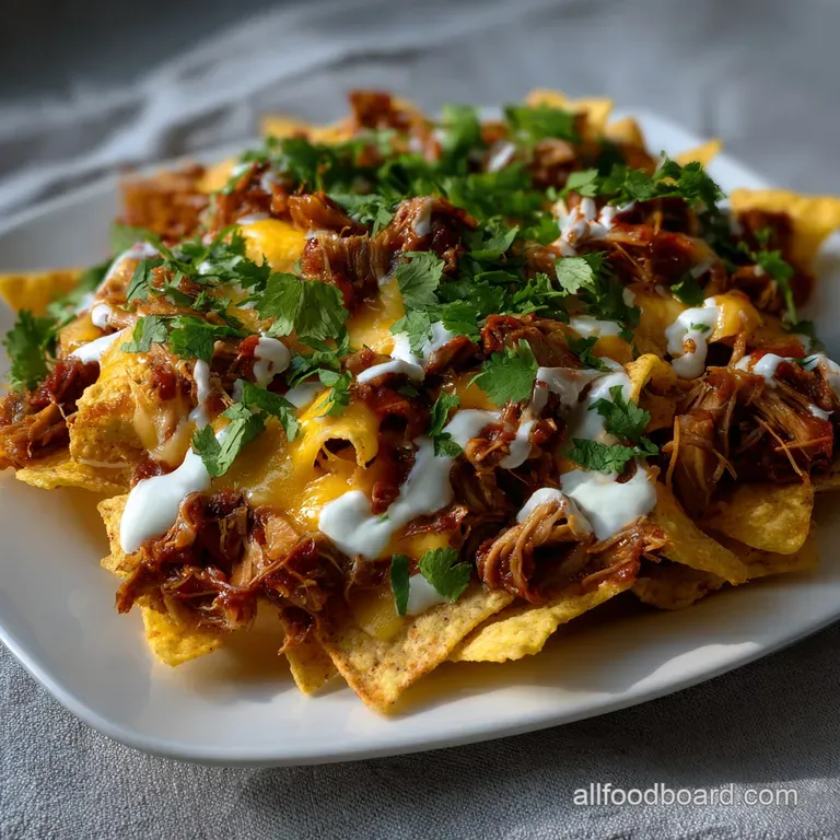 Pulled Pork Perfection Nachos Recipe