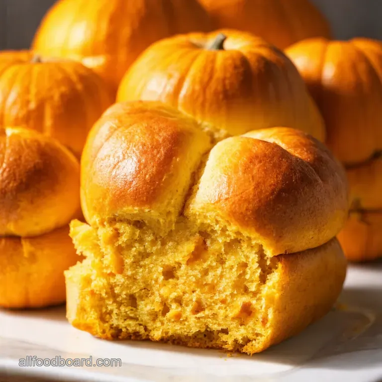 Pumpkin Patch Dinner Rolls Cute Cozy Fall Baking