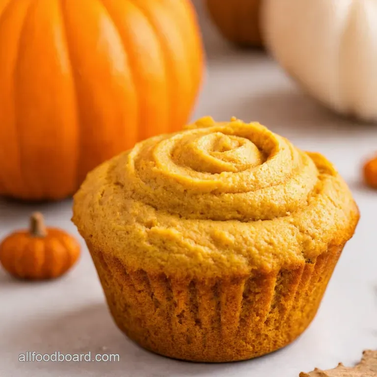 Pumpkin Patch Swirl Muffins Cream Cheese Dreams presentation