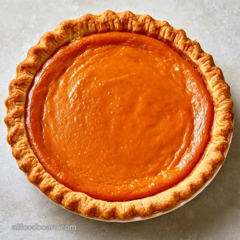 Rustic Old Fashioned Pumpkin Pie Recipe From a Pumpkin