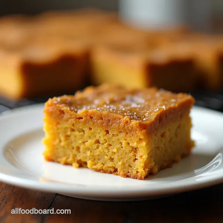 Pumpkin Spice Gooey Butter Dream Bars Southern Comfort in Every Bite