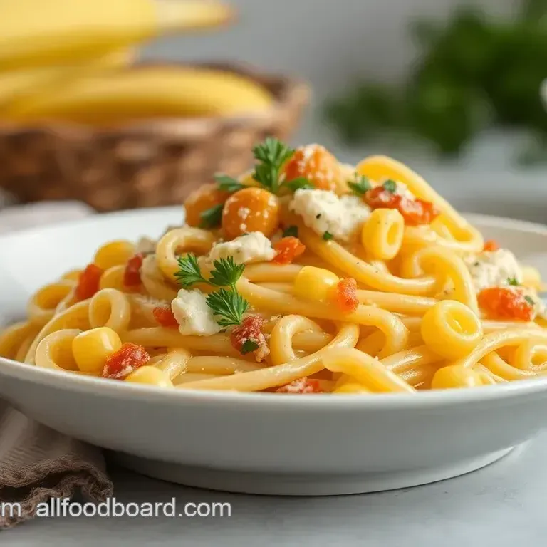 Quick Chicken Corn Pasta with Creamy Sauce