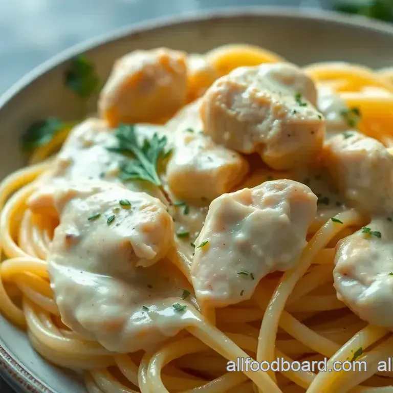 Garlic Parmesan Chicken Pasta