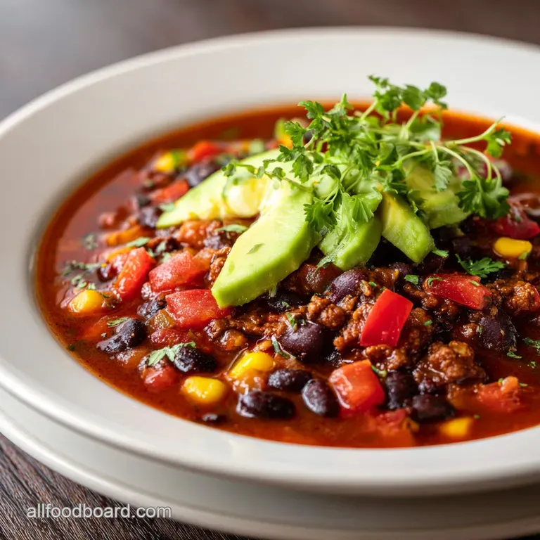 Quick Healthy Taco Soup Recipe