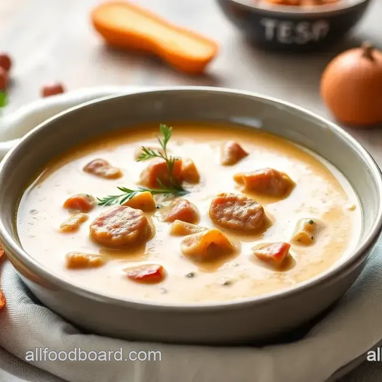 Italian Sausage Creamy Soup