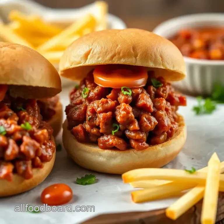 Pepperoni Pizza Sloppy Joes: A Flavorful Twist on a Classic! presentation