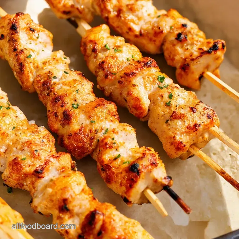 Ranch Garlic Parmesan Chicken Skewers Grill Em Bake Em Love Em