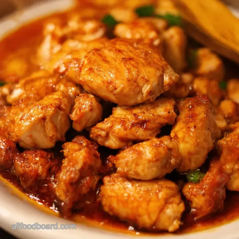 RestaurantStyle Hibachi Chicken presentation