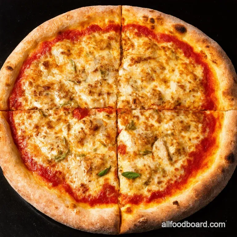 Roasted Garlic Chicken Pizza