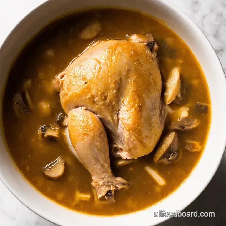 Rotisserie Chicken Mushroom Soup