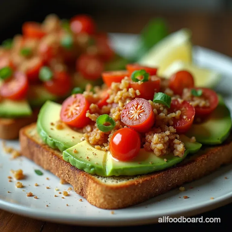 The Simply Satisfying Loaded Avocado Toast Recipe The Simply Satisfying Loaded Avocado Toast Elevating Your Weeknight Comfort