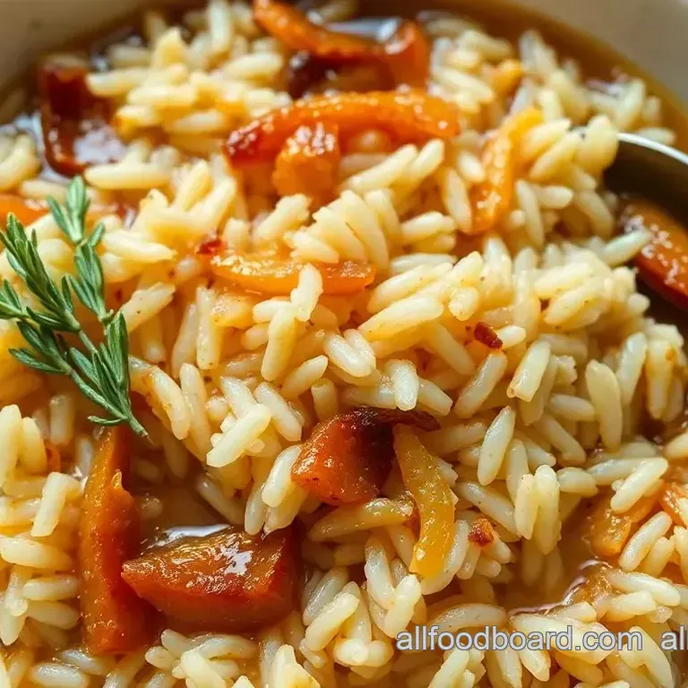 Delicious Onion Soup Rice Recipe