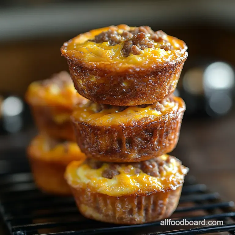 Sausage Cheddar Egg Muffins The Ultimate GrabandGo Breakfast