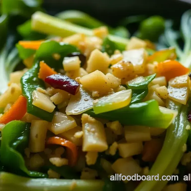 Sautéed Bok Choy with Garlic and Ginger