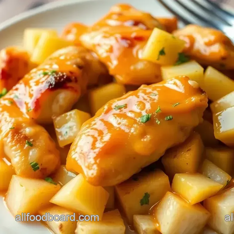 Apple and Honey-Glazed Chicken Tenders