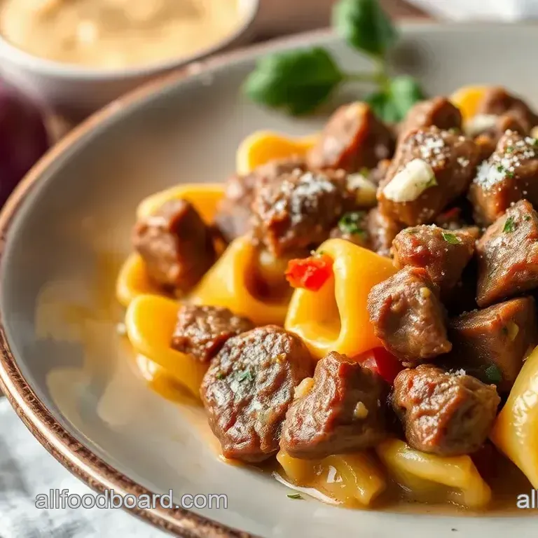 Philly Cheesesteak Tortellini