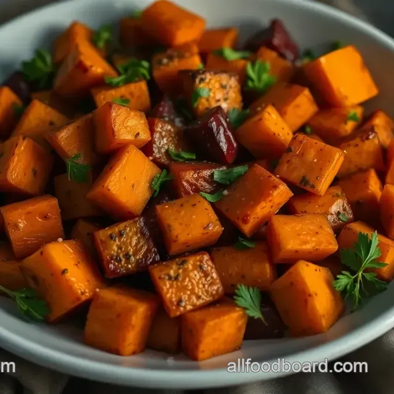 Savory Herb-Roasted Sweet Potatoes