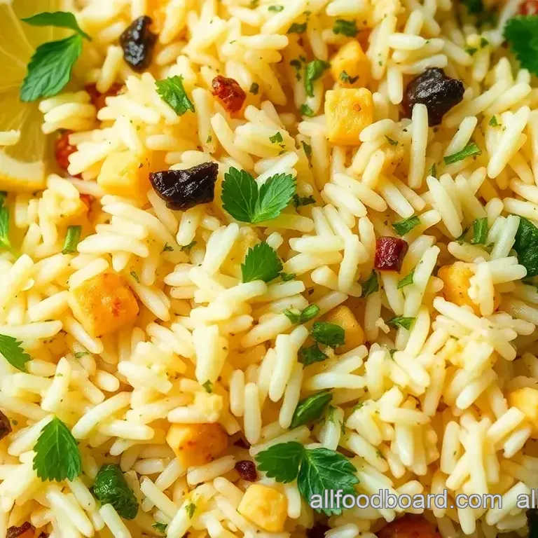 Savory Mahatma Rice Pilaf with Fresh Herbs and Lemon