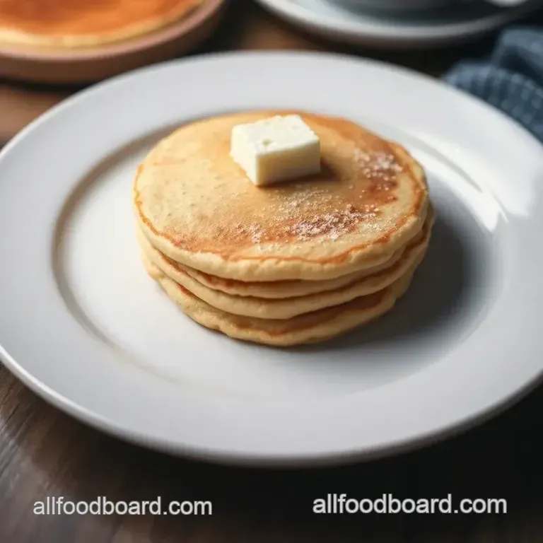 Scrumptious Cottage Cheese Pancakes presentation