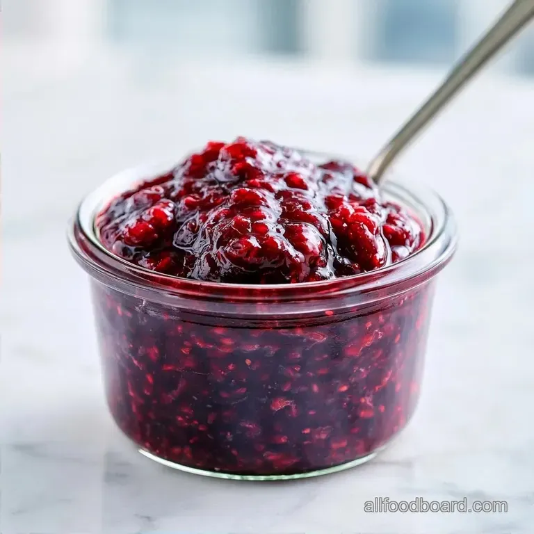 Seedless Blackberry Jam: Fresh Berry Reduction
