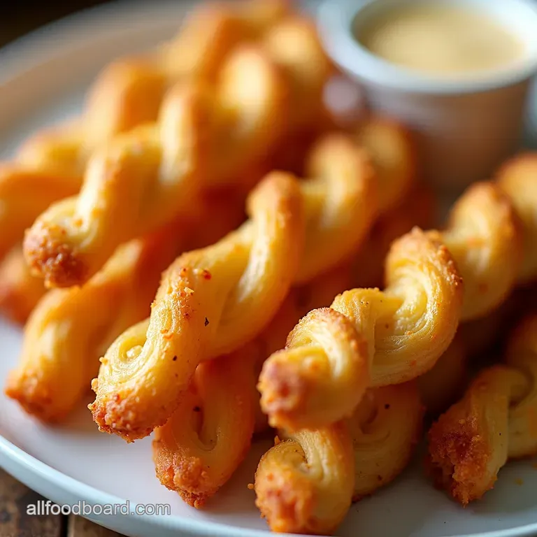 Seriously Cheesy Puff Pastry Twists