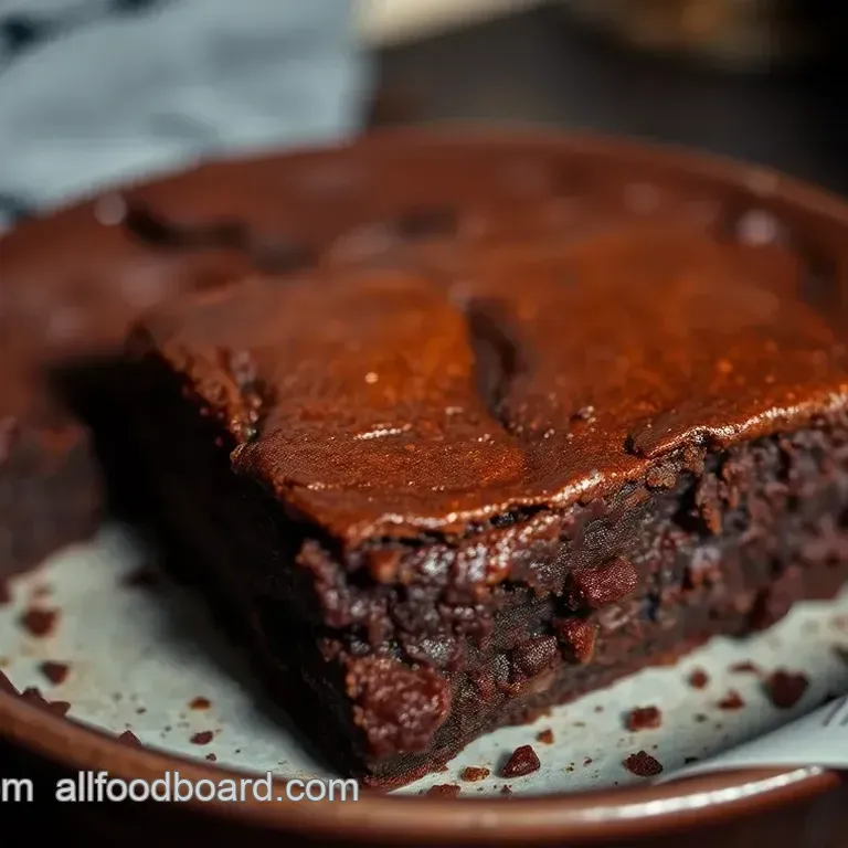 Seriously Fudgy Homemade Brownies