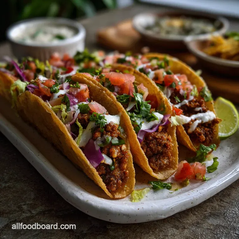 Sheet Pan Tacos: Crispy & Cheesy
