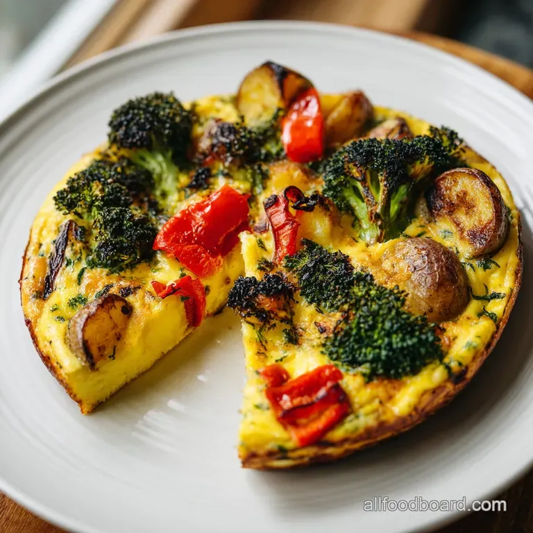 Sheet Pan Frittata With Veggies: Meal Prep