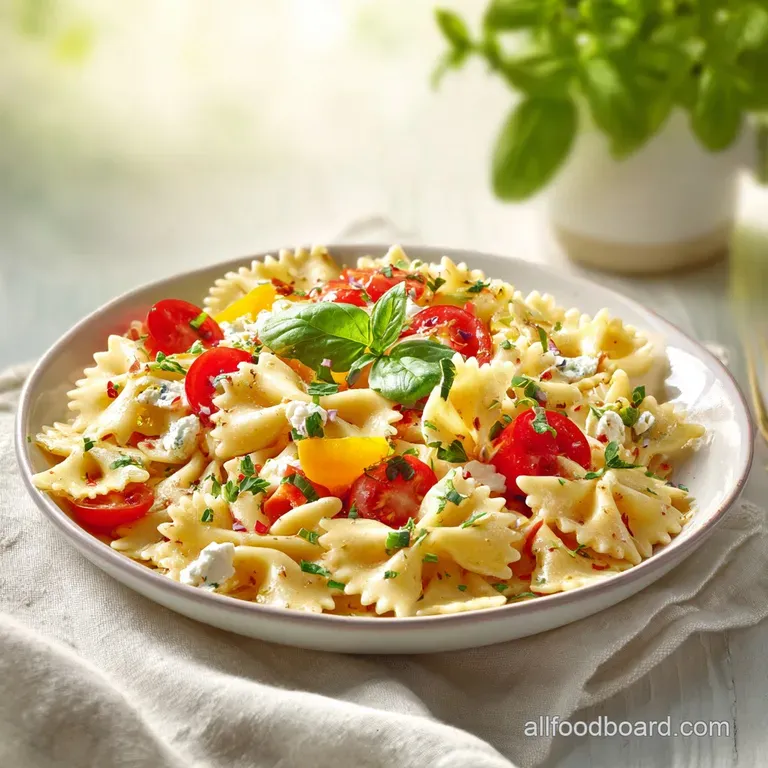 Bow Tie Pasta: Silky Cream Sauce