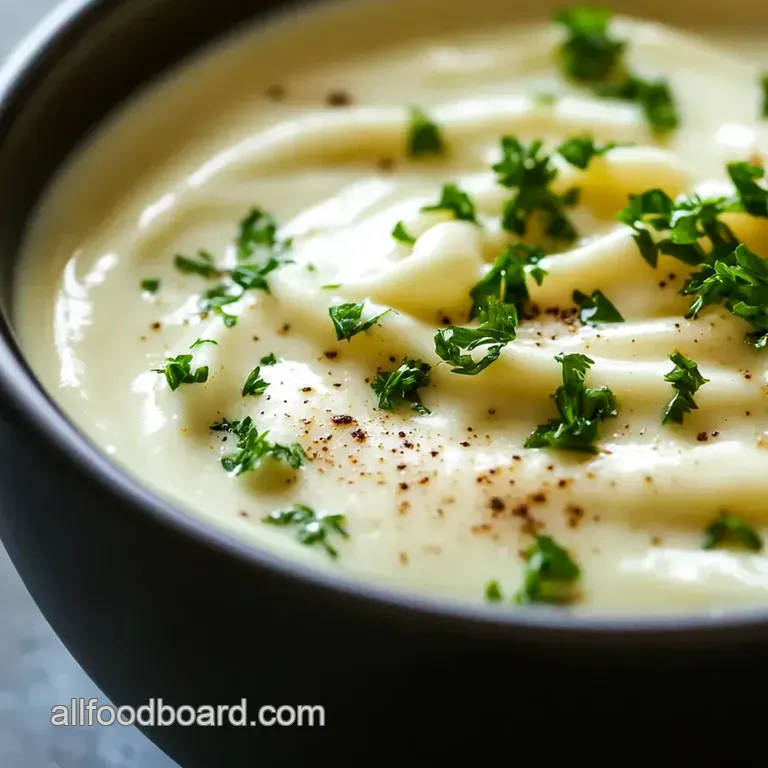 Silky Smooth Alfredo: From Simple Ingredients to Restaurant-Quality Sauce presentation