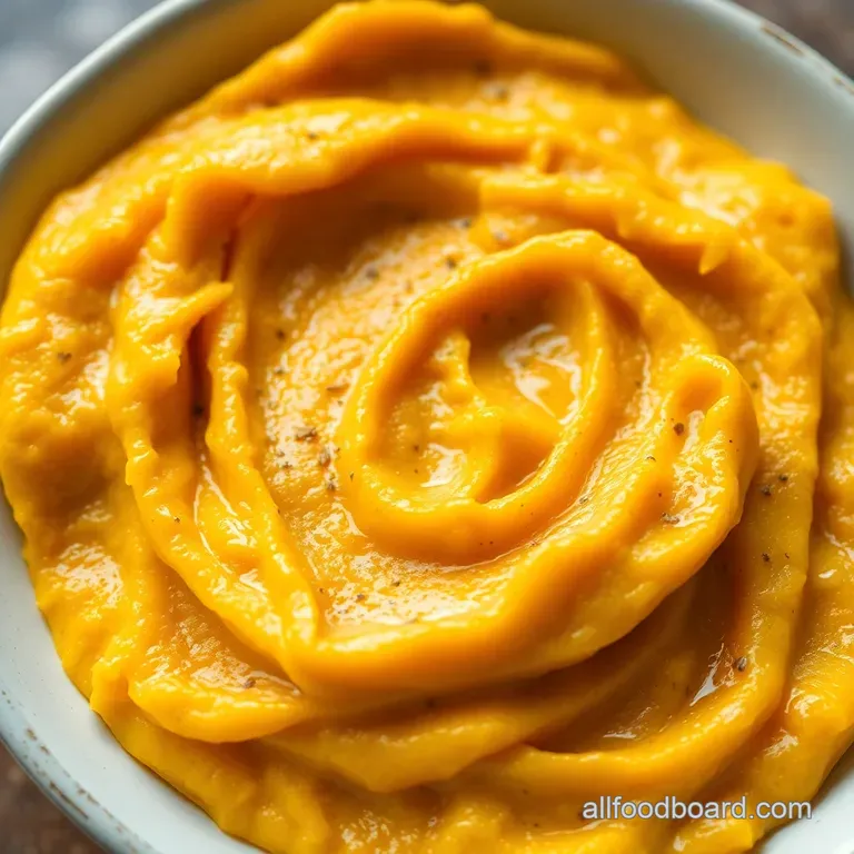 Silky Smooth Butternut Squash Puree A Culinary Blank Canvas presentation