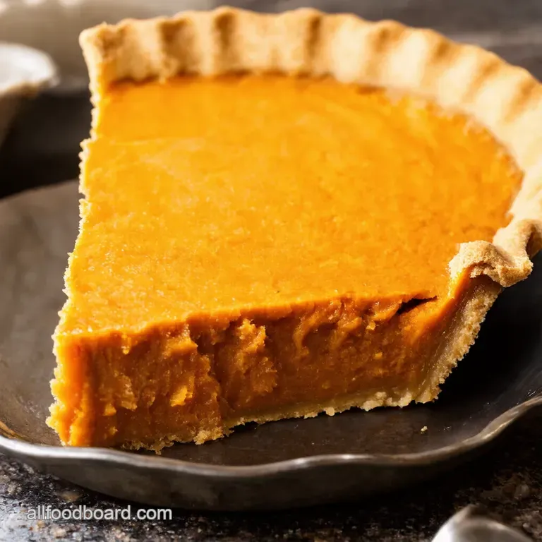 Silky Smooth Sweet Potato Pie A Taste of Southern Charm presentation