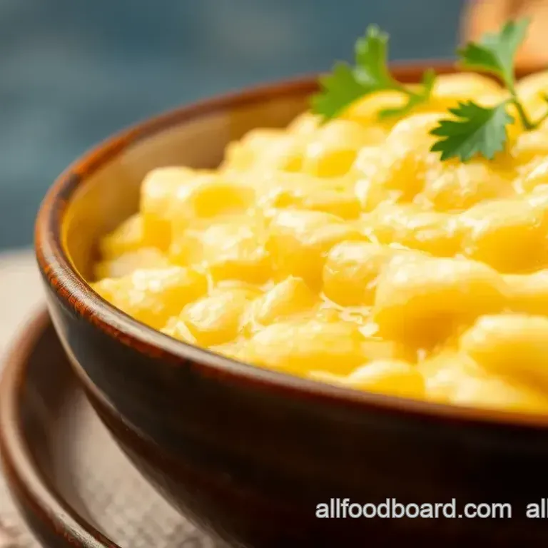 Creamy Yellow Maize Flour Pap with Spicy Tomato & Bean Relish
