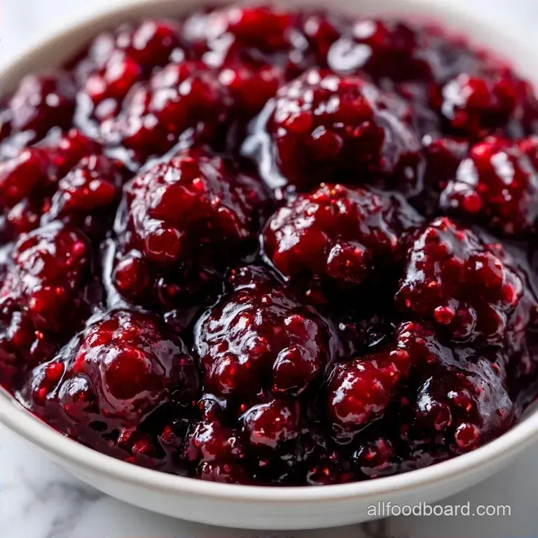 Simple Fresh Blackberry Jam: Rustic Style