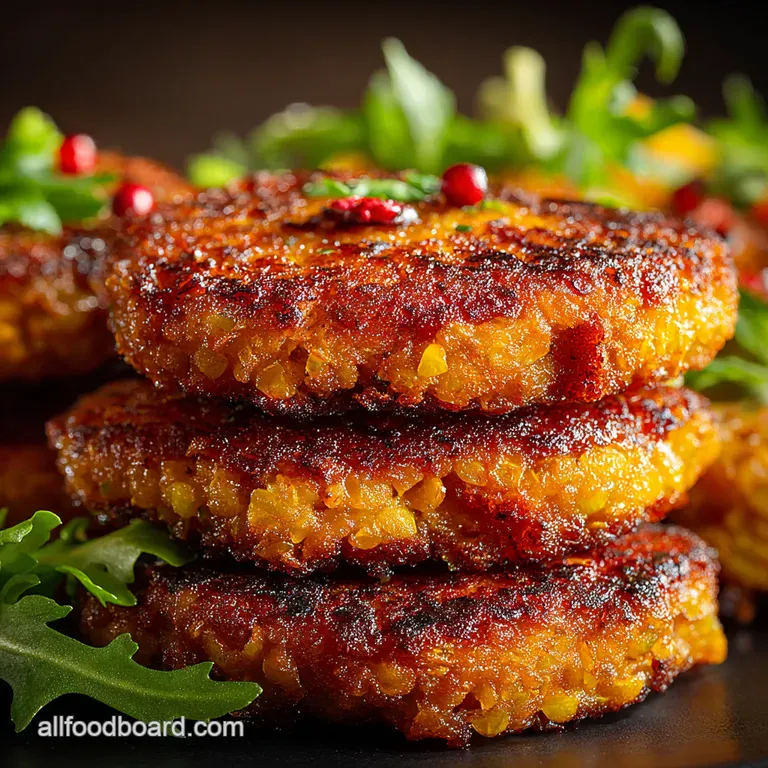 Simply Delicious Red Lentil Patties