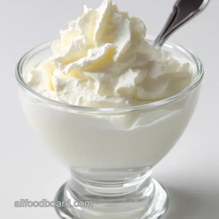 Simply Scrumptious Whipped Cream presentation