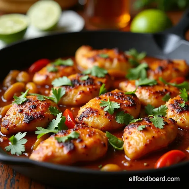 The Ultimate Sizzling Chicken Fajitas Smoky Zesty and Ready in Under an Hour presentation