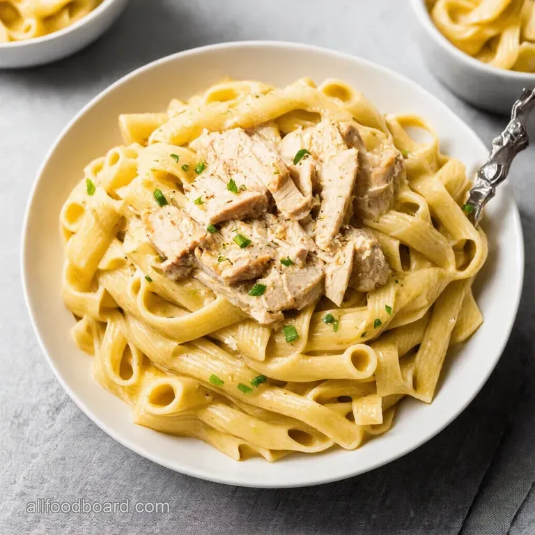 Skinny Chicken Alfredo A 35Minute Fettuccine Fantasy