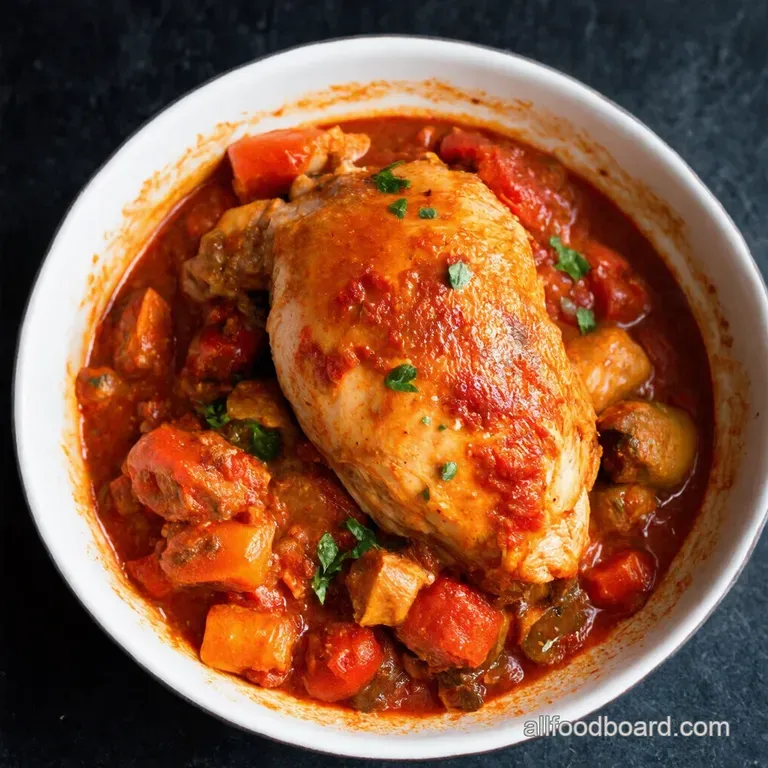 Slow Cooker Chicken Cacciatore