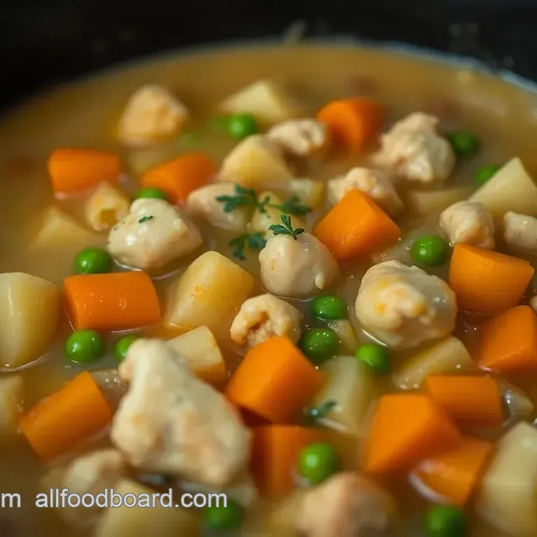 Slow Cooker Chicken Pot Pie