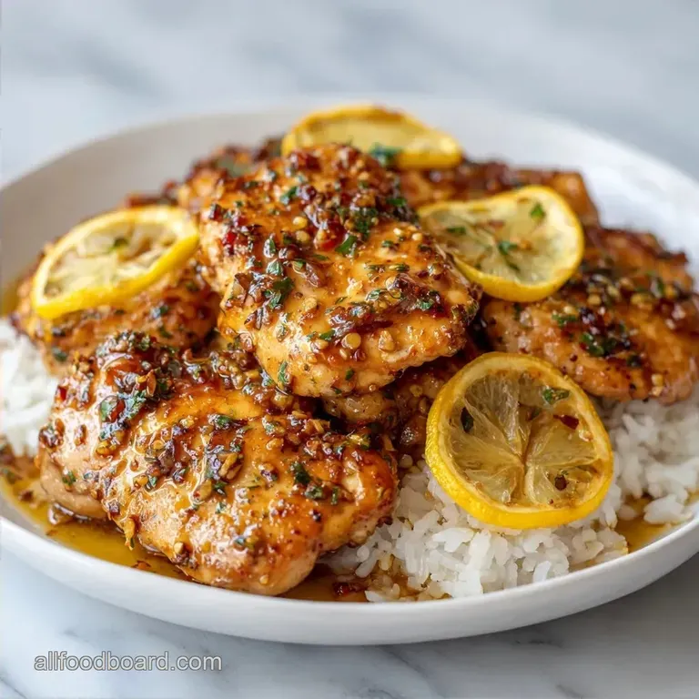 Healthy Slow Cooker Lemon Chicken: Tender and Bright