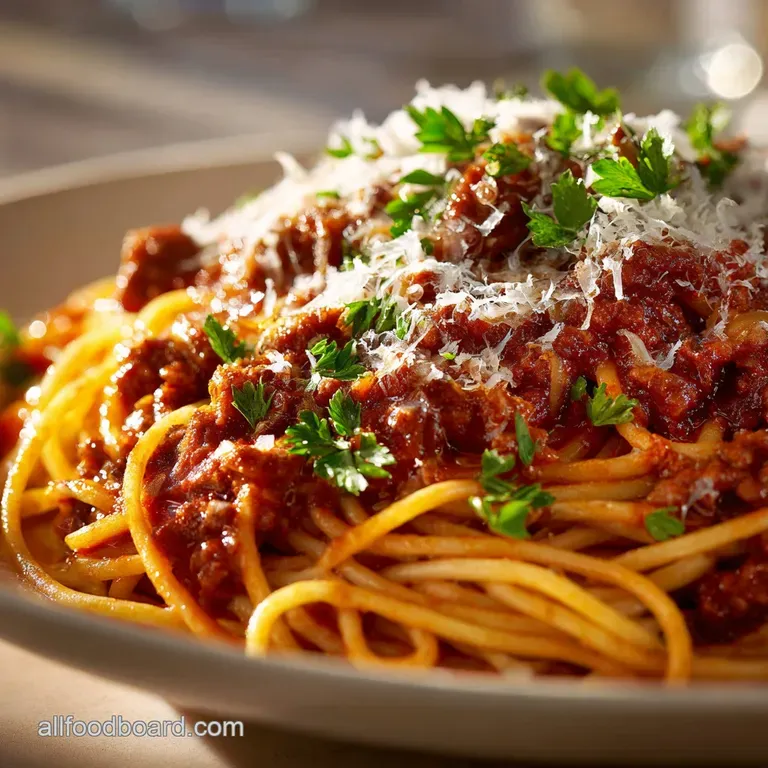 Spaghetti Sauce: The Sunday Secret to a Rich Slow-Simmered Meat Sauce