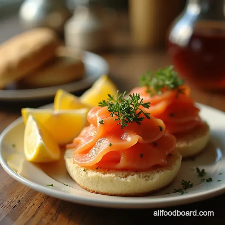 Smoked Salmon Dill Tea Sandwiches A Right Royal Treat presentation