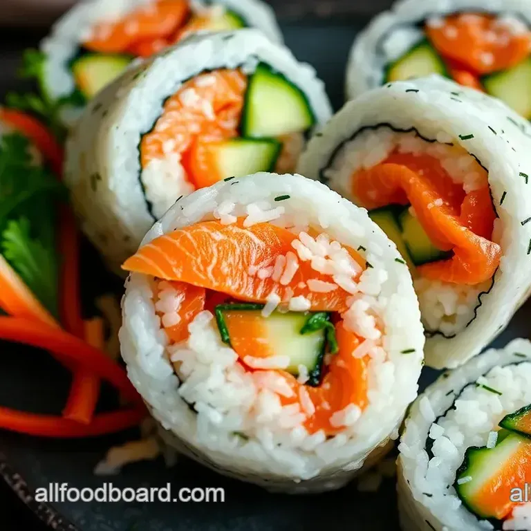 Smoked Salmon Sushi Rolls: A Flavorful Twist on a Classic Delight