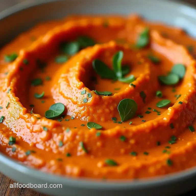 Best Smoky Roasted Red Pepper Hummus Recipe Easy Smooth Smoked Paprika Roasted Red Pepper Hummus The Ultimate Smooth Dip