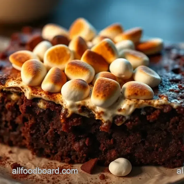 The Ultimate S’more Brownies: A Gooey Campfire Delight!